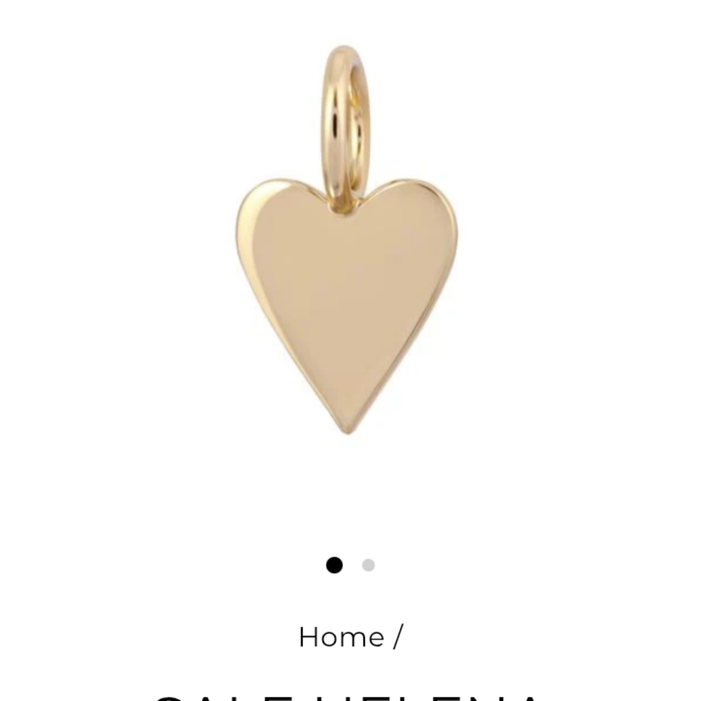 Gold Heart Pendant